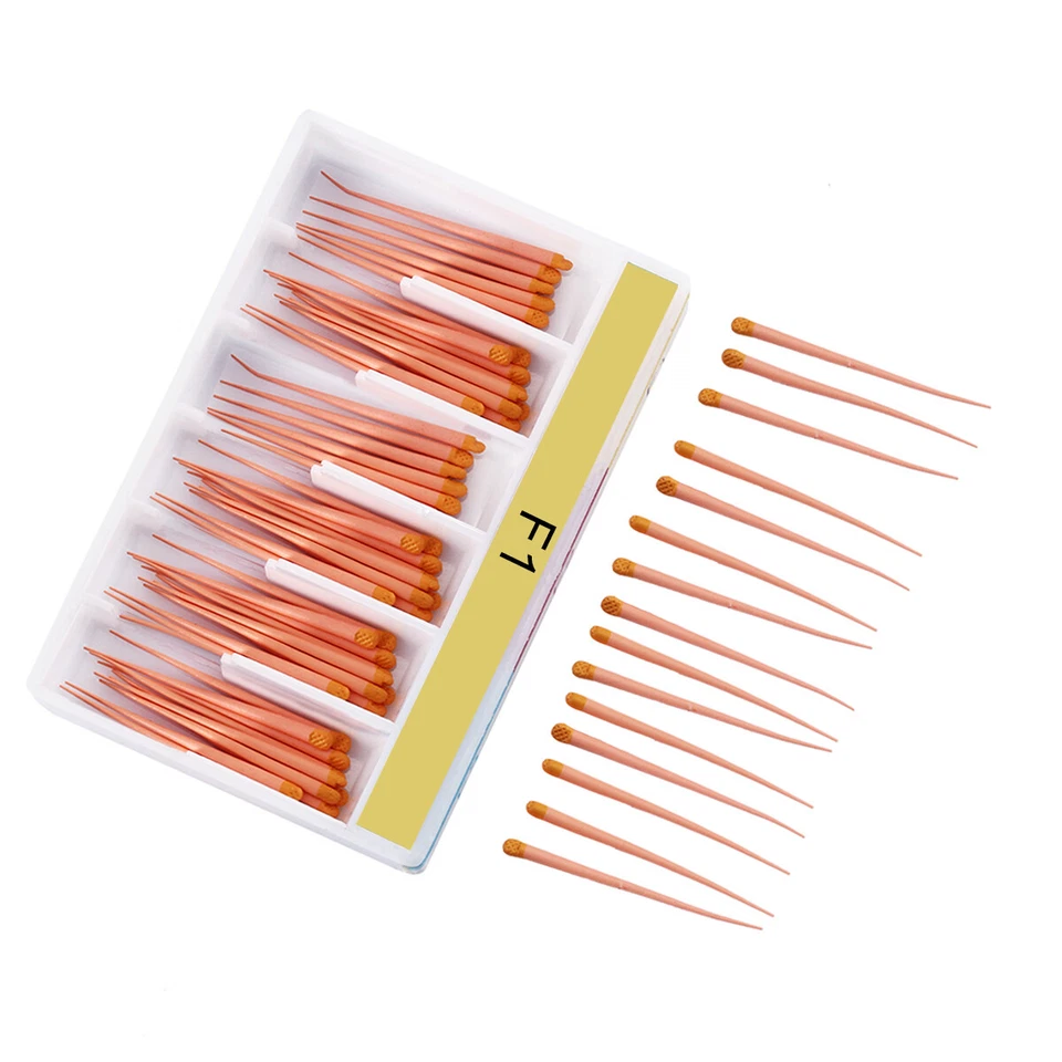 AZDENT Dental Endodontic Gutta Percha Points Endo Root Canal F1.F2.F3 60pcs/Pack - Image 3 of 4