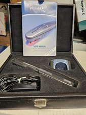NEW HAIRMAX LASER COMB HAIR GROWTH TREATMENT DEVICE MANUAL W/CHARGER. Mint.