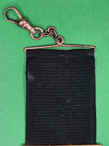 1888 Bordentown Military Institute gold filled medal EXTREMELY RARE! - Picture 4 of 5