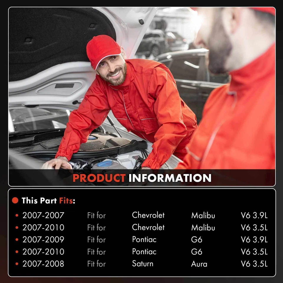 Компрессор переменного тока со шкивом с 6 канавками для Chevrolet Malibu Pontiac G6 Saturn Aura - Изображение 2 из 4