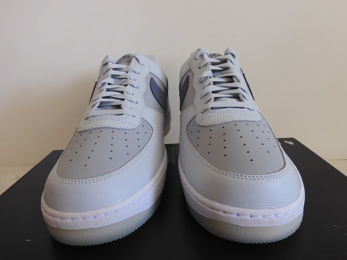 NIKE AIR FORCE 1 07 LV8 PURE PLATINUM-LIGHT CARBON SZ 15