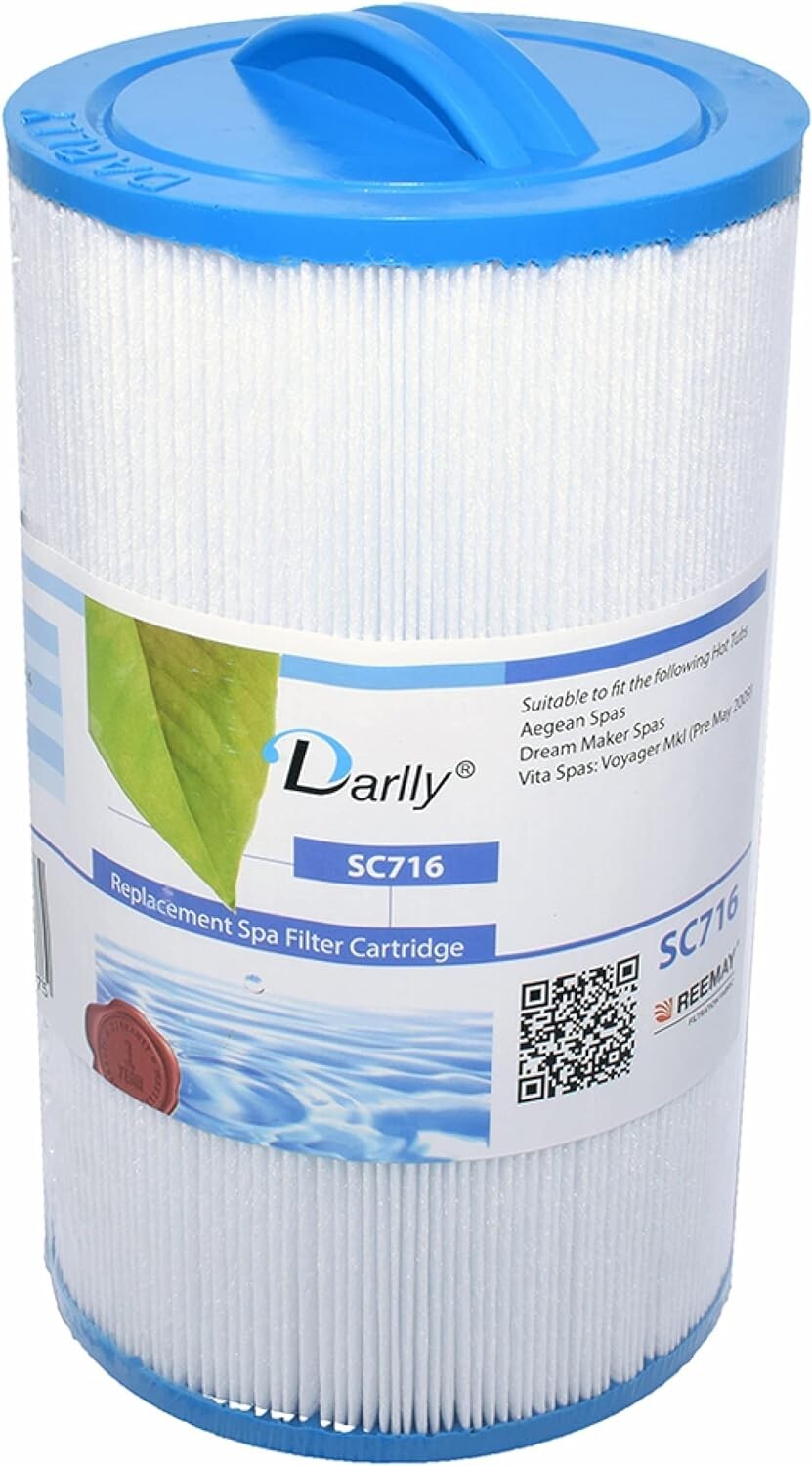Darlly 2 x 4CH21 Vita Spas Filter Aegean Spa Hot tub FC0121 Leisure Bay SC716