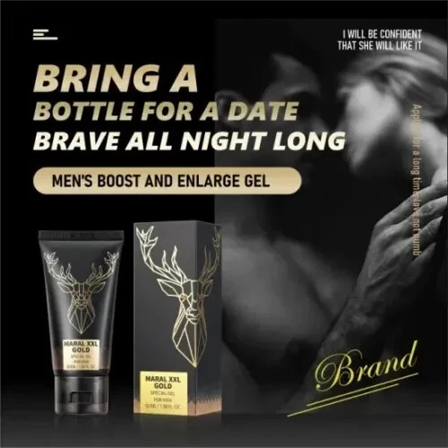 MARAL GEL GOLD ALLUNGAMENTO,INGRANDIMENTO PENE,POTENZIA EREZIONI,DUREZZA+REGALO - Foto 3 di 5