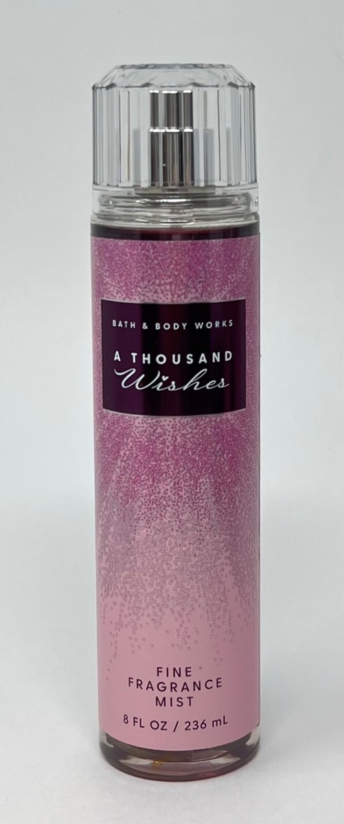 3 BATH & BODY WORKS A THOUSAND WISHES FINE FRAGRANCE MIST BODY