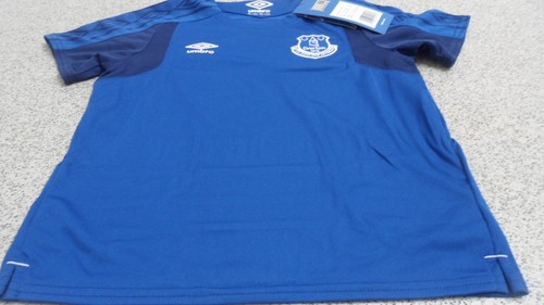 Official Umbro Everton Unisex Infant/ Kid's Home Full Kit 2017 - 2018 - Picture 2 of 8
