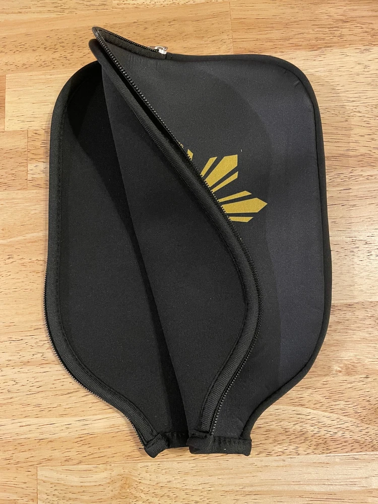 Pickleball Paddle Cover Black Universal Case Size
