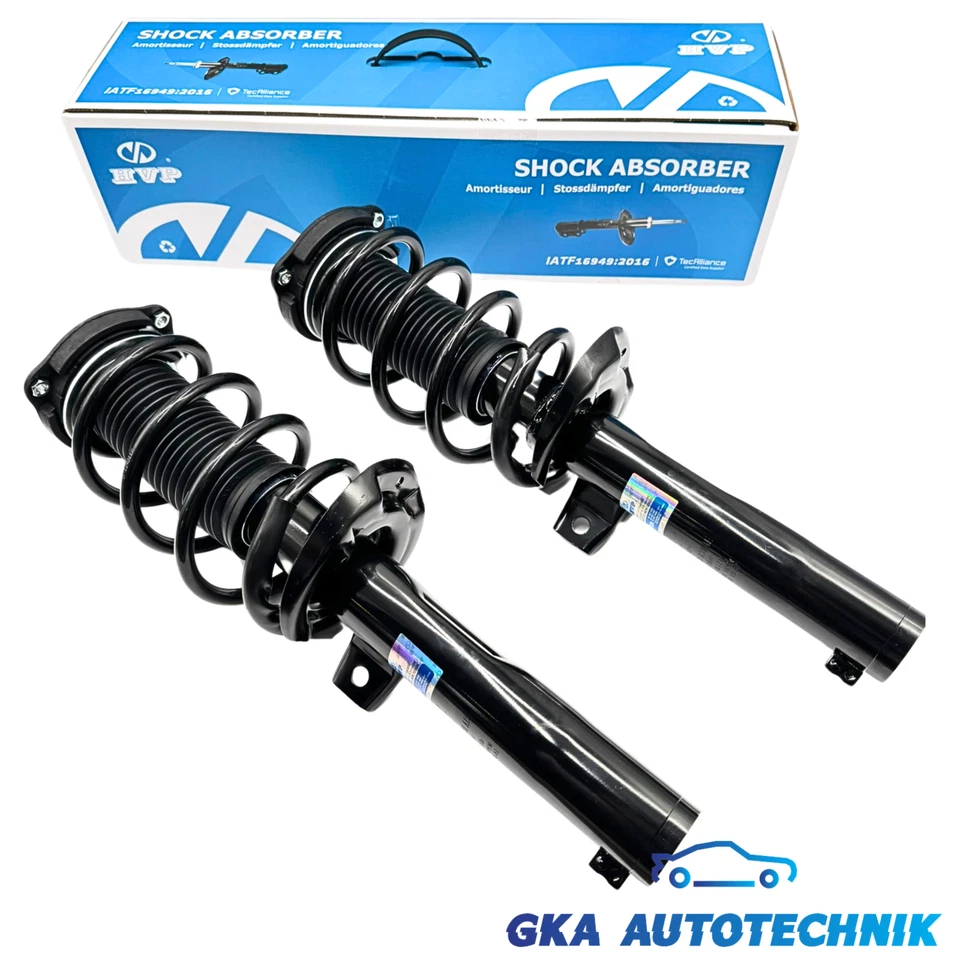 2x STOSSDÄMPFER MIT FEDERN DOMLAGER VORNE KOMPLETT VORMONTIERT / EINBAUFERTIG - Bild 3 von 4