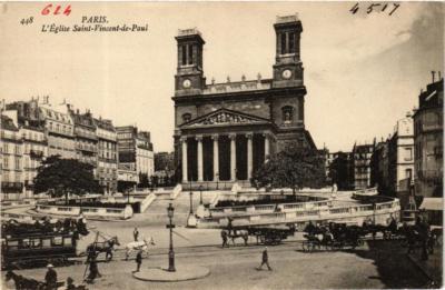 CPA AK PARIS 10. Kirche St-VINCENT-de-PAUL. ND Phot (573708)
