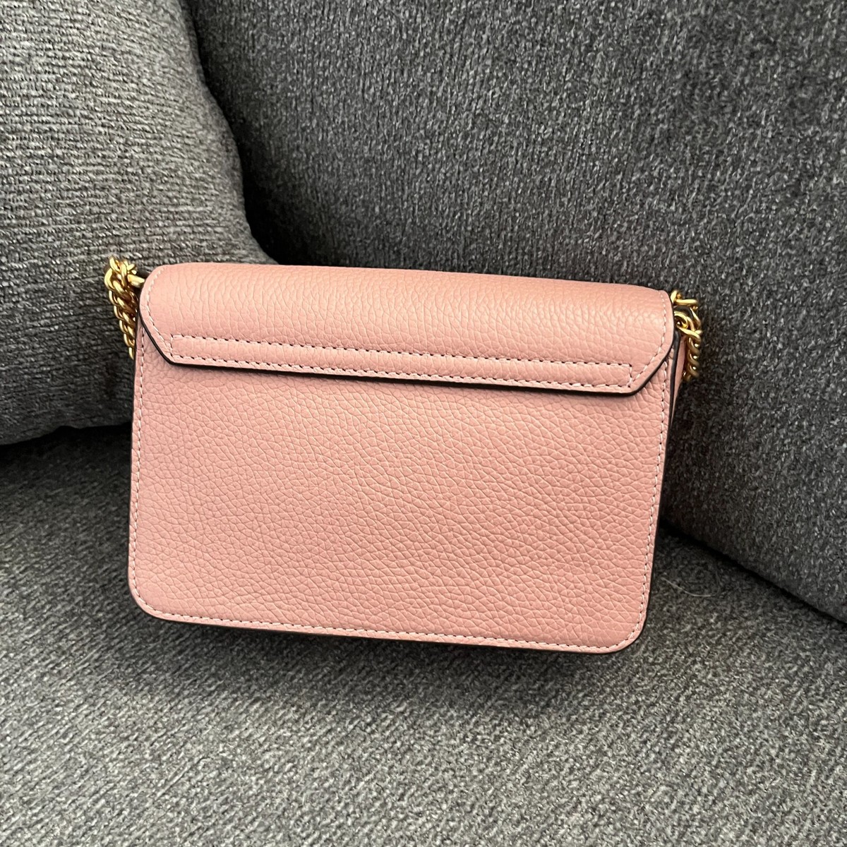 限定販売★TORY BURCH★Olivia Pebbled Leather Bag 141659 NWT Tory Burch 141659 Olivia Pebbled Leather Bag Pink Moon