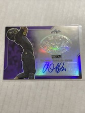 2017 LEAF METAL DONOVAN PEOPLES-JONES PURPLE US ARMY AUTO /25 BROWNS MICHIGAN!