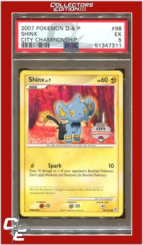 Diamond & Pearl 98 Shinx City Championship PSA 5