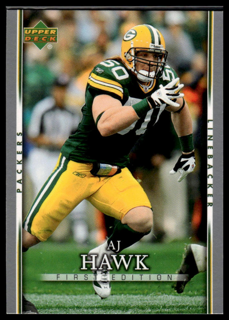 2007 Upper Deck First Edition #36 A.J. Hawk