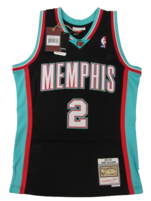 未使用 Mitchell & Ness JASON WILLIAMS　NBA 01-02 Jason Williams Memphis Grizzlies Mens Mitchell & Ness