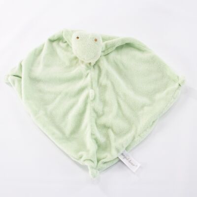 Angel Dear Green Frog Lovey Baby Security Blanket Minky Plush Lovie Soother