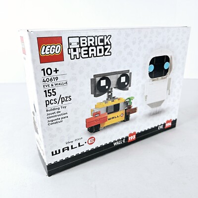 LEGO BRICKHEADZ: Eve & Wall-E (40619) Disney Pixar