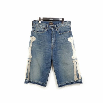 Kapital 14oz Indigo Denim 5P Short 