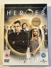 HEROES THE COMPLETE SERIES 3 SEASON THREE THIRD DVD BOXSET NEW & SEALED