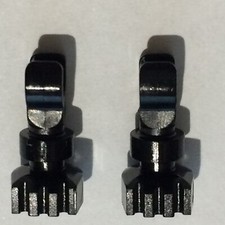 Lego Black skeleton leg x 2 6266/31733 10253 10270 6243 70732 10217 71044 10185 