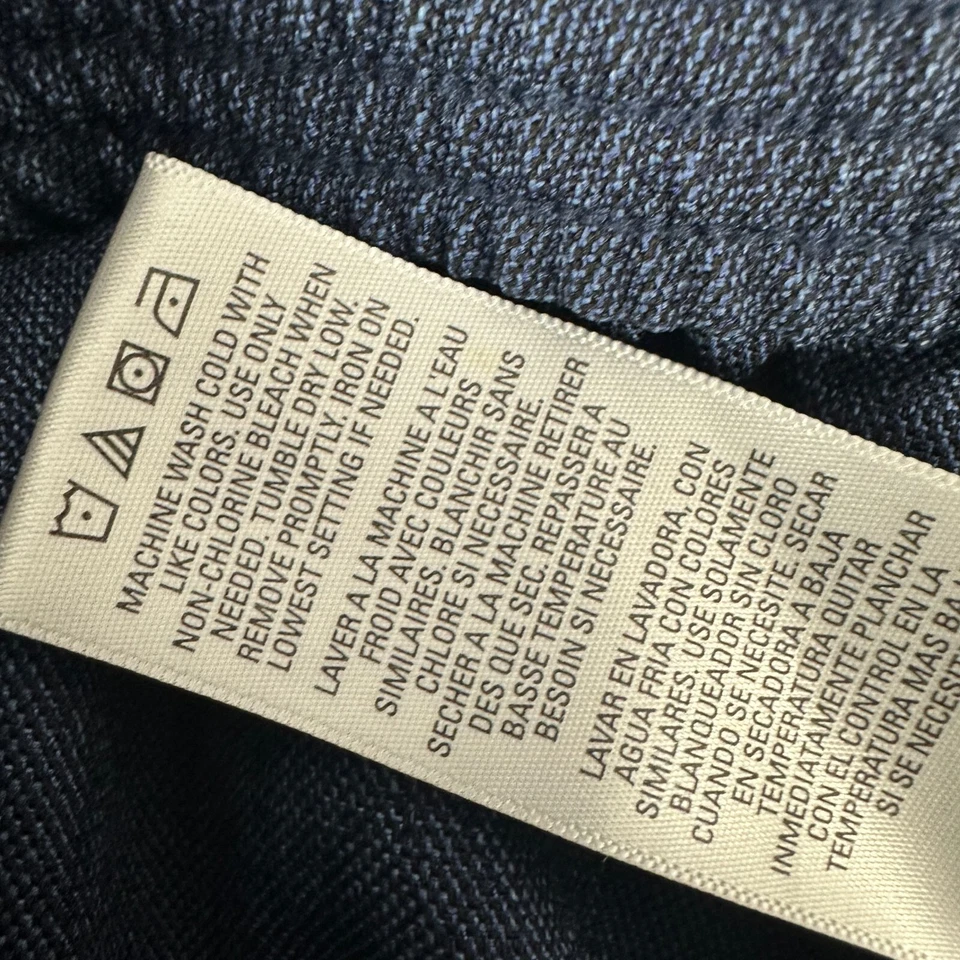 Pantalones de poliéster azul Izod para niños talla 8 Foto 4 de 4