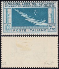 Italy To 25 1930 Cruiser Aerial Liner Field Marshal Balbo MH