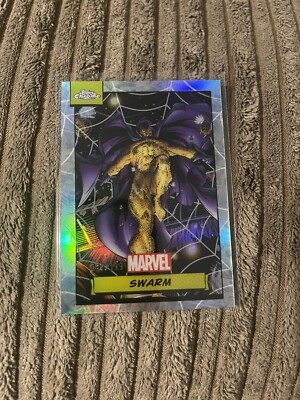 Topps Marvel Chrome Comics 2024 Swarm Spider Refractor Numbered 42/399 Mint