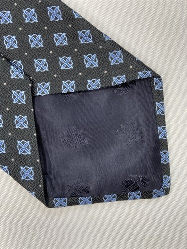 Brooks Brothers Makers Neck Tie 100% Silk Blue - Picture 3 of 4