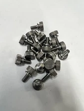 Knurled Thumb Screw Steel 10-32 Thread 3/8 length - 20 Pieces -  7109S
