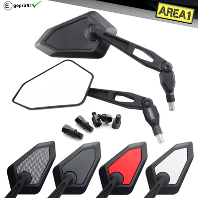Area1 Lenkerendenspiegel Set für G 310 R G 310 GS C 400 X GT (M10x1.5) (V56 Area1 Lenkerendenspiegel Set für G 310 R G 310 GS C 400 X GT (M10x1.5) (V56