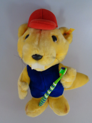 Steiff Blendi Biber 7970/28 KF 28cm 1982 - 1987 (6871)