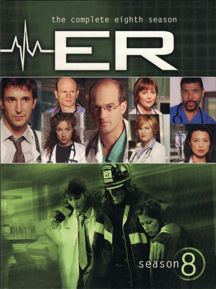 ER - The Complete Eighth Season (DVD, 2008, 6-Disc Set) for
