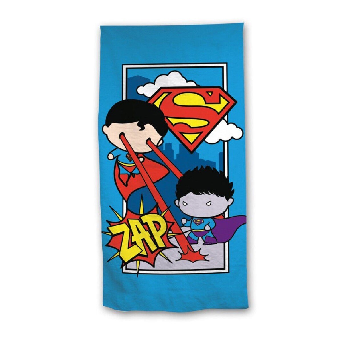 Конструктор Superman Kinder Badetuch Baumwolle Strandtuch 140x70 см