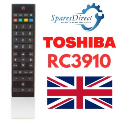 Fernbedienung RC-3910 für Toshiba TV RC3910 / 75020598 / 20504562 / 30065804