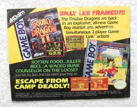 SIMPSONS BART VS. THE WORLD Instruction Manual - No Game NES Nintendo