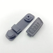 1Pair Shell Button Soft Rubber Buttons Repair Parts for walkie-talkieTC700 PTT