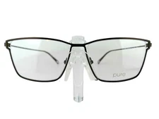 AIRLOCK AL 4000 (210) Brown 58-17-140 TITANIUM Eyeglass Frames