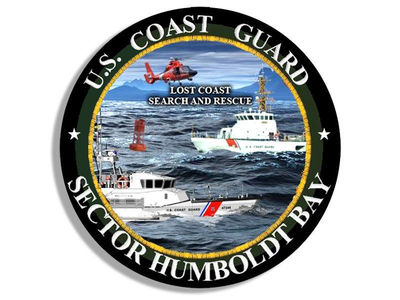 10cm Auto-Aufkleber Sticker USCGC US Coast Guard Humbolt Bay Rescue Seal F3249