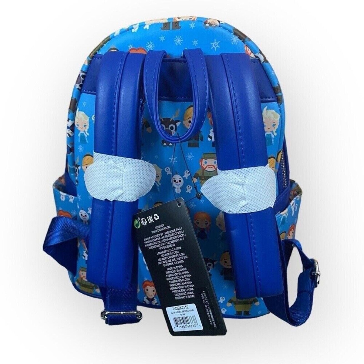 Loungefly Disney Frozen Chibi Mini Backpack Elsa Anna Olaf 
