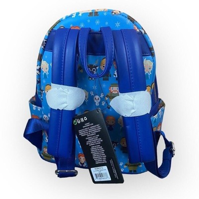 Loungefly Disney Frozen Chibi Mini Backpack Elsa Anna Olaf  display picture 3