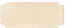 SAGOME SOTTILI IN LEGNO DA DECORARE KLS243 DECOUPAGE  MM. 86X MM.52