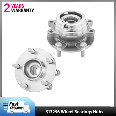 2X Front Wheel Hub Bearing for 2009-2016 2017 2018 Nissan Altima Maxima Murano