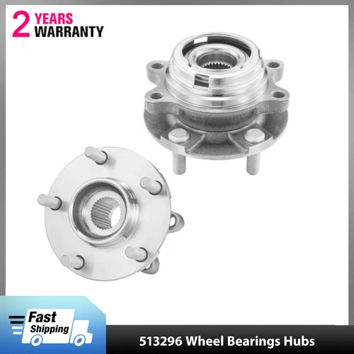 2X Front Wheel Hub Bearing for 2009-2016 2017 2018 Nissan Altima Maxima Murano - Picture 1 of 8