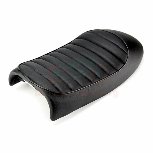 Motorcycle Cafe Racer Seat Flat Brat& Hump Saddle For Yamaha Honda CB Suzuki GS - Picture 10 of 12
