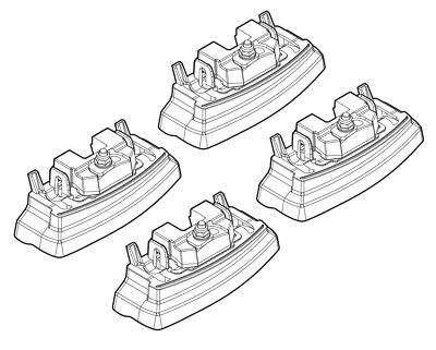 ATTACHMENT KIT - 145 NORDRIVE MERCEDES B-CLASS - FIXPOINT (10/11>)