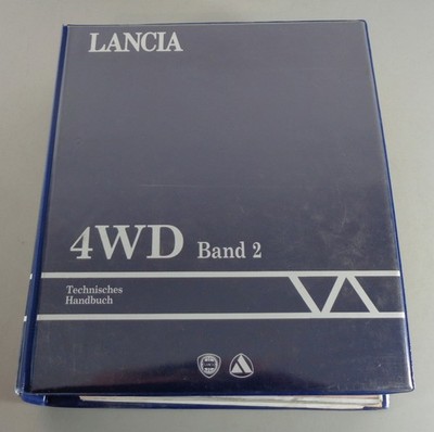 Werkstatthandbuch / Technisches Handbuch Lancia Y 10 Y10 i.e. 4WD Allrad 1989