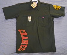 BENDAVIS Solid Short Sleeve OLIVE 1/2 Zip Shirts SIZE M BEN DAVIS