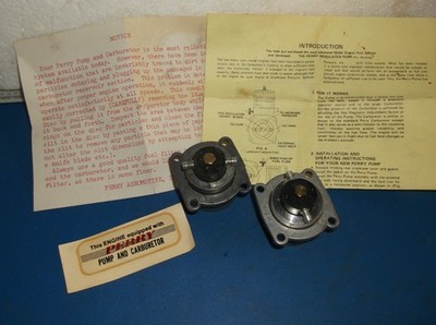 2 Perry Pump fuel pump System for HP & Webra 61 FS Vintage ?condition with insts