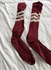 NWOT TCK Performance Baseball Socks Men  s XL Cardinal Red Gold 2 Pairs