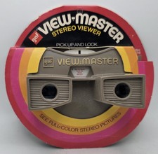 Authentic 1970's GAF Tan VIEW-MASTER 3D VIEWER - Made In USA