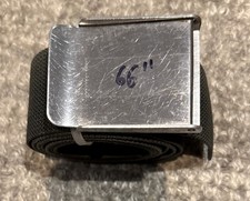 Vintage Stainless Steel Metal Scuba Belt  66” Surf Fishing Belt Utility