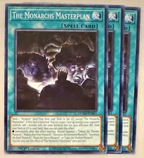 Yugioh! 3x The Monarchs Masterplan DUAD-EN061 Common 1st Ed NM